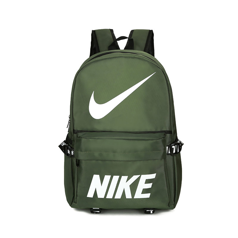 Nike Backpack for Students Army Green White